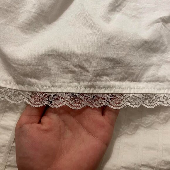 brandy melville white dainty tank top - Picture 4 of 4